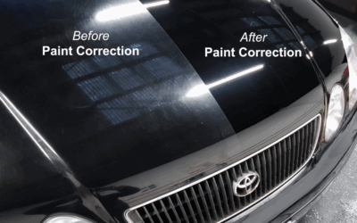 Paint correction with ceramic coating.